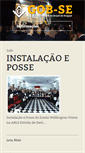 Mobile Screenshot of gob-sergipe.org.br